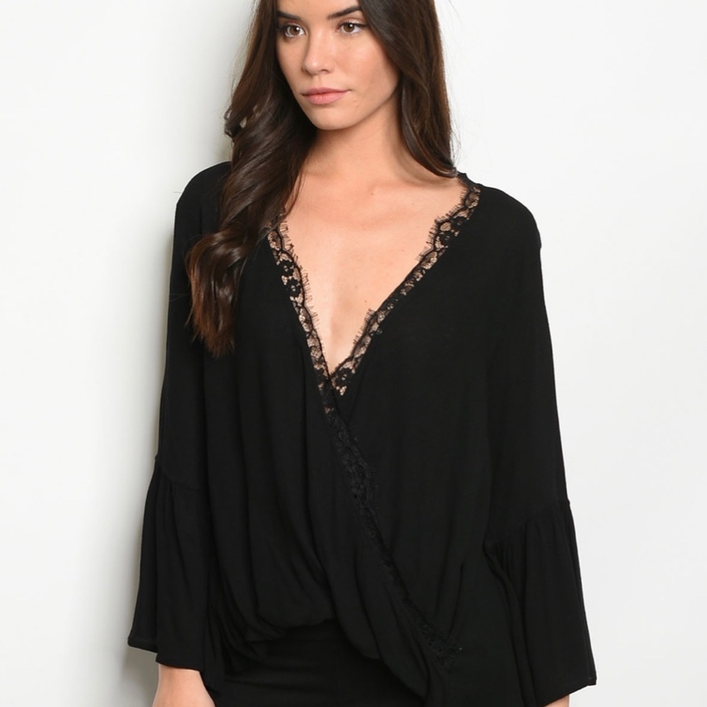 Lace Detail Blouse